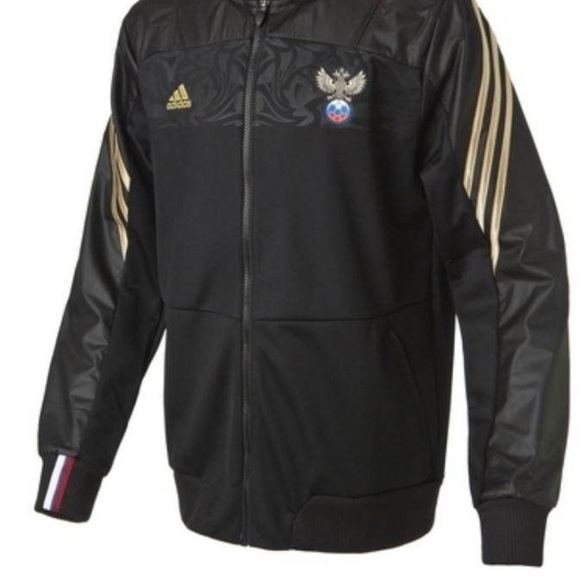adidas russia track jacket